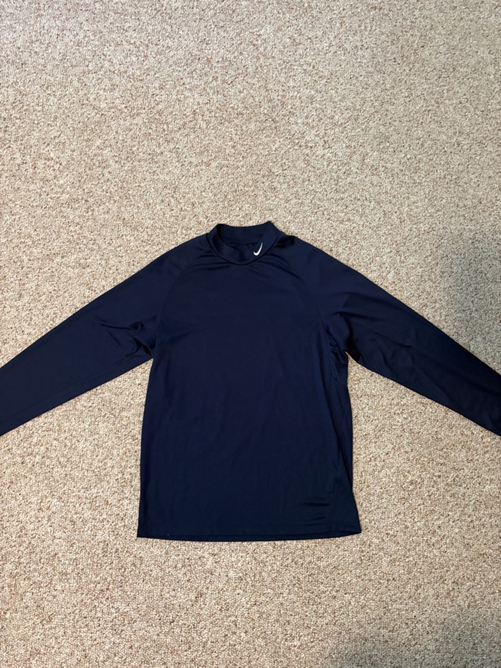 Nike Dri-FIT Long Sleeve Athletic Top - Navy